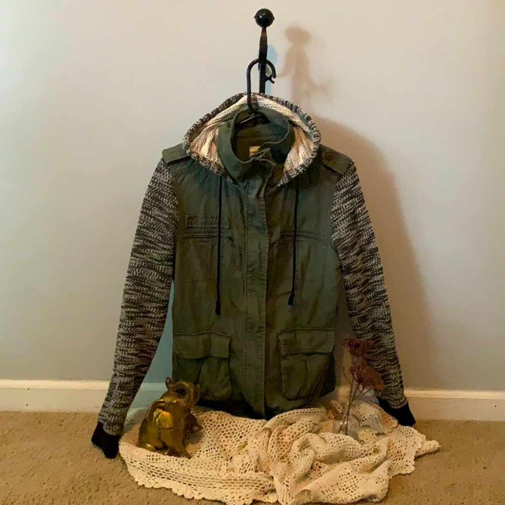 Army green Mudd Lightweight Jacket